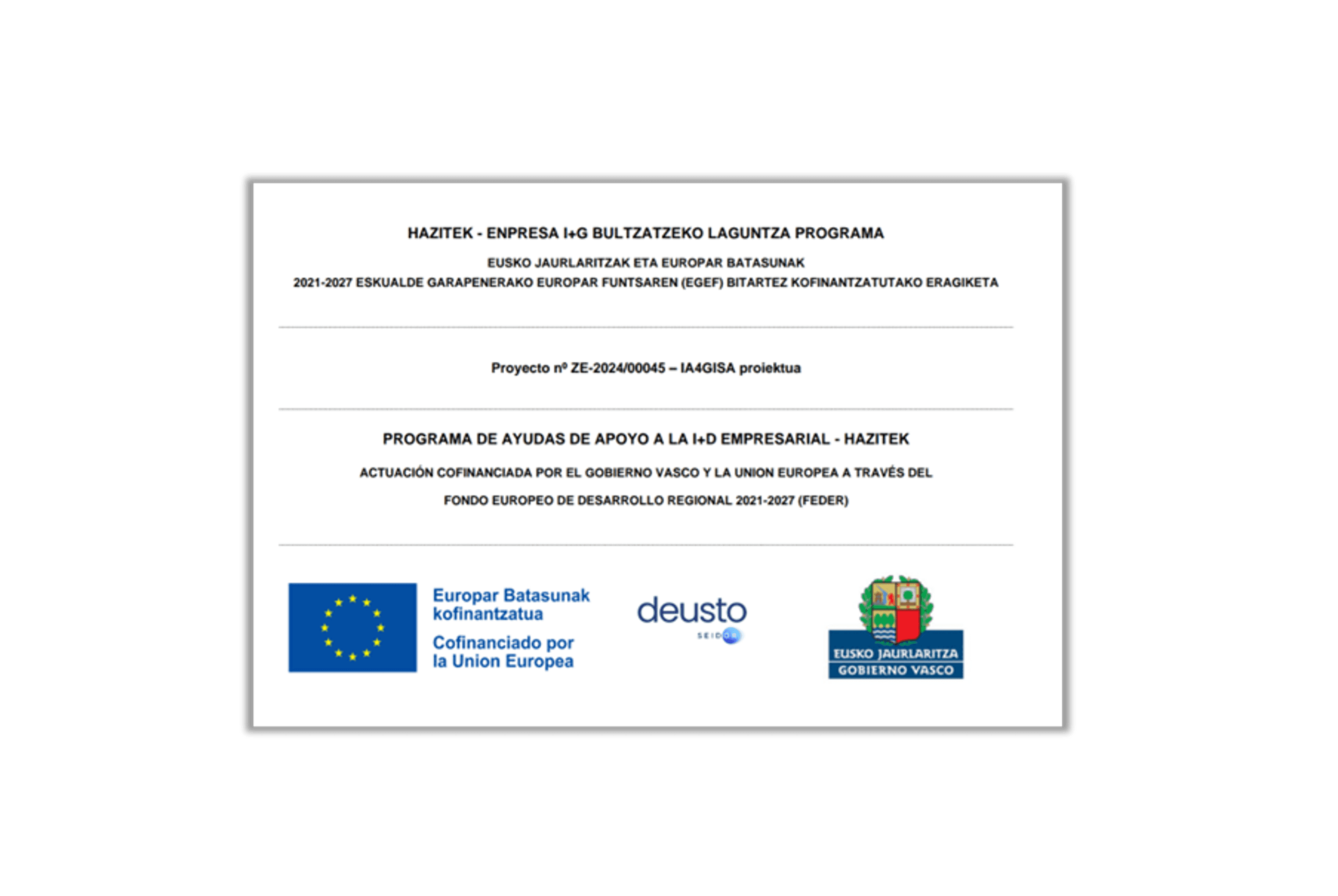 certificado ia4gisa