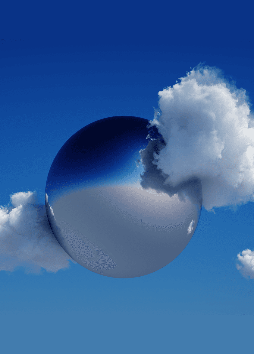 cielo con nubes